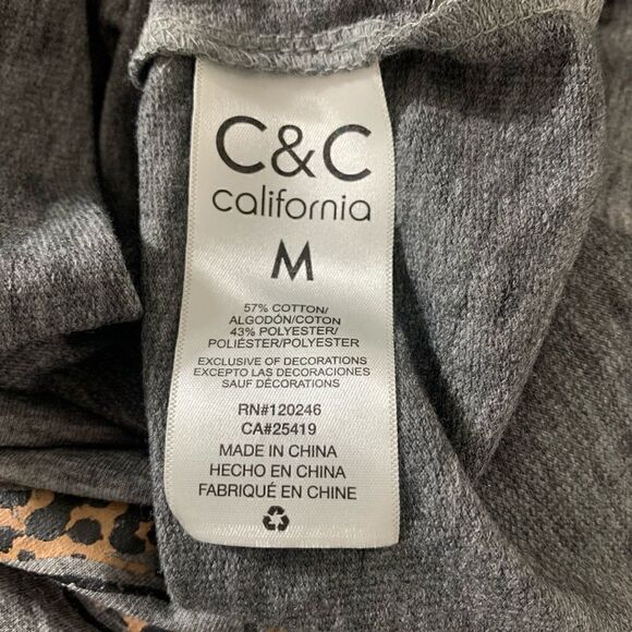 C&C California Le Weekend sweatshirt animal print - Picture 7 of 8